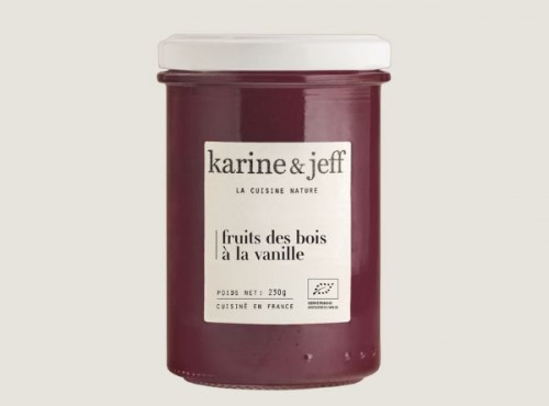 Karine & Jeff - Fruits des bois à la vanille 6x245g