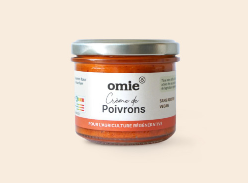 Omie - Crème de poivrons - 90 g