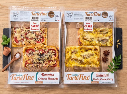 Ferme Sereine en Périgord - Duo CARRÉ² de TartéFine Tomate (crème, moutarde, tomates)