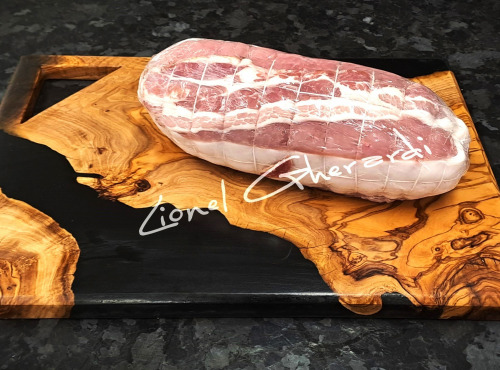 Boucherie Charcuterie Traiteur Lionel Ghérardi - Rôti de Dinde Chorizo Mozzarella - 800g