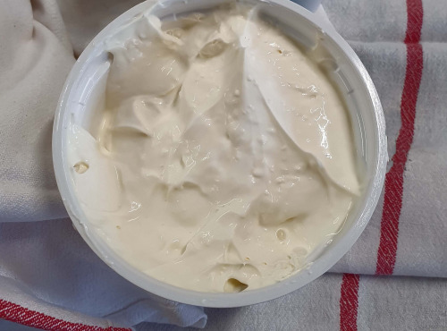 Ferme de la Paumerais - CREME FRAICHE EPAISSE FERMIERE - Pot de 250 Gr