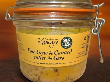 Maison Ramajo - Foie gras de canard entier IGP Gers 440g