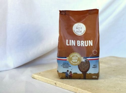 BERRY GRAINES - Lin brun HVE origine France - 300g