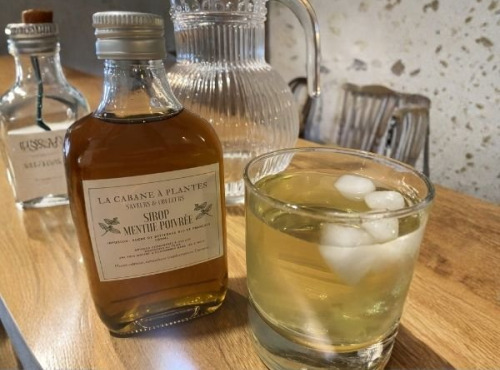 La Cabane à plantes - Sirop Menthe poivrée 20cl