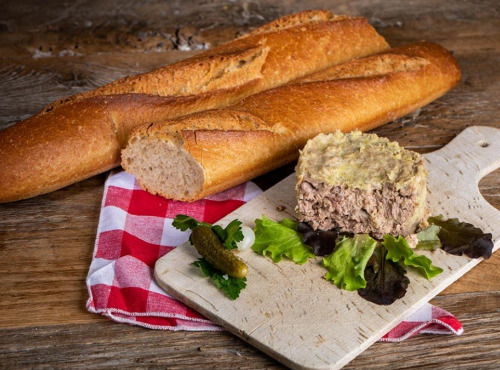 La Ferme de Cabrol - Pâté fermier au foie gras de canard de Barbarie 190g