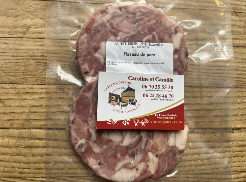 La Ferme Durbois - Museau de porc fermier x2