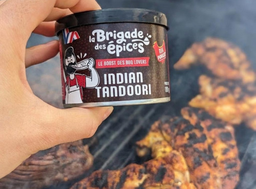 La Brigade des Epices - RUB Indian Tandoori - Assaisonnement indien pour la volaille - 100g