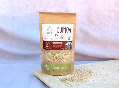 Sa Majesté la Graine - Quinoa Blanc du Berry - HVE - 240g