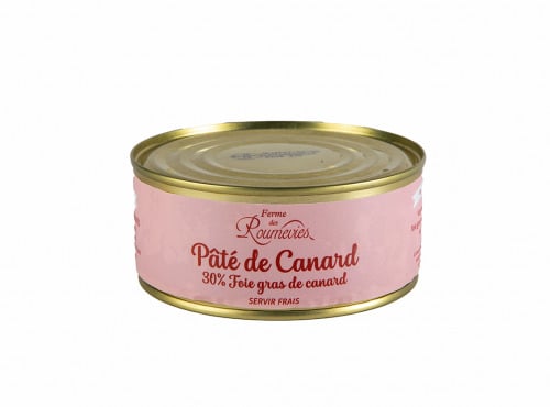 La Ferme des Roumevies - Paté de canard 30 % de foie gras entier 200 g