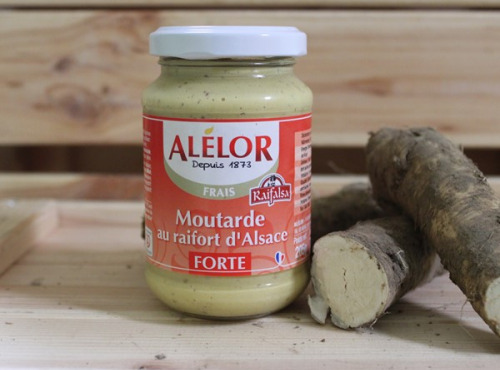 Domaine des Terres Rouges - Moutarde Forte au Raifort – 205 g