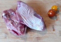 Les Volailles de la Garenne - Hauts de cuisses de poulet X4