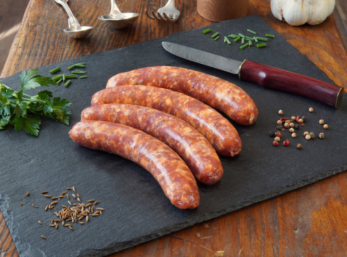 La Ferme du Chaudron - Saucisses façon merguez bio 500gr