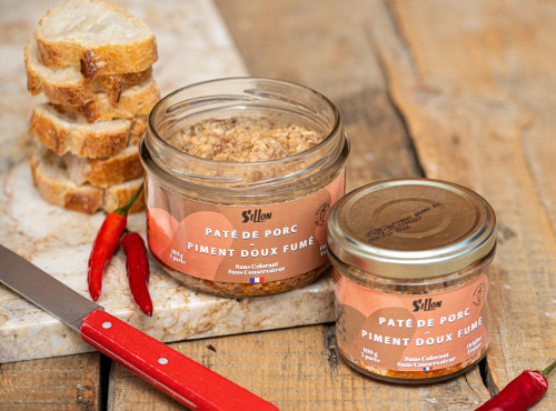 Sillon Conserverie - Pâté au Piment Doux fumé du Bearn 180g