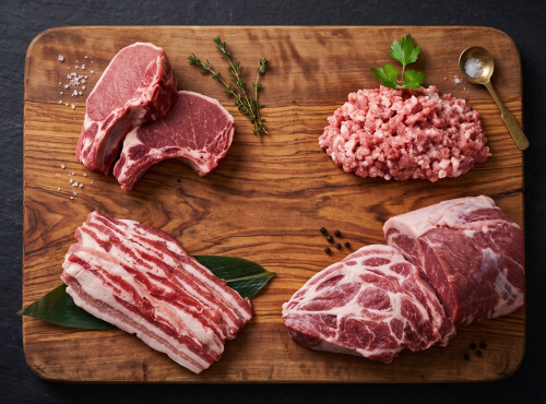 Terres de Bon Sens - Colis de porc gascon 4,8 à 5,1 kg