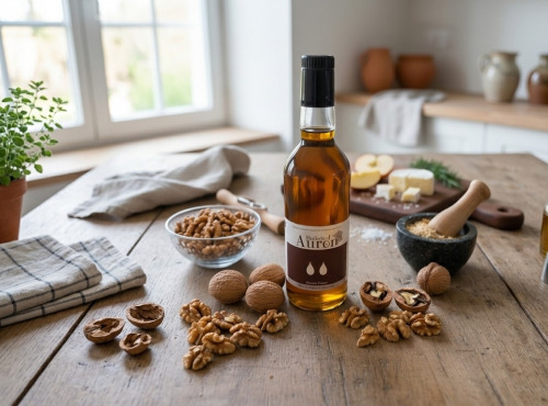 Huilerie d'Auron - Huile vierge de noix 1L - Origine France