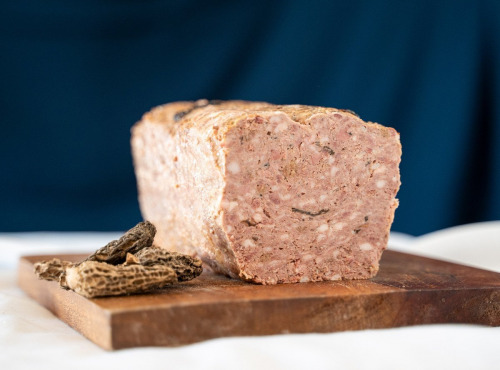 Nemrod - Terrine fraîche de cerf aux morilles - 4x1,5kg