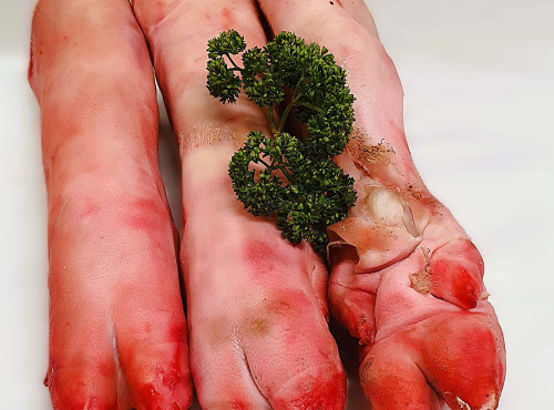 Ferme de la Paumerais - PIED DE PORC BRETON - 400 Gr (x4)