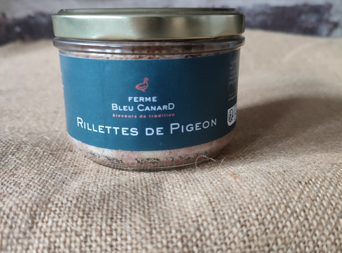 Ferme Bleu Canard - lot de 12 rillettes de pigeons