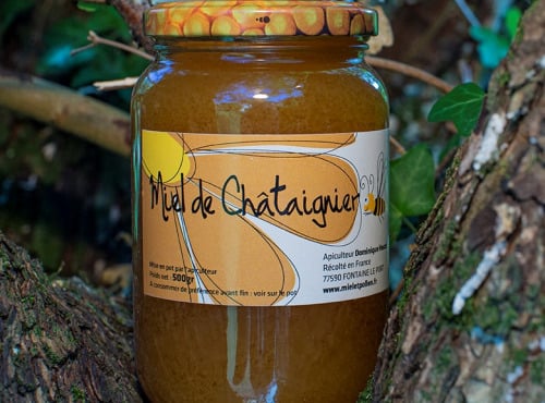Ferme de la Paumerais - MIEL DE CHATAIGNIER (x1) - 500 Gr