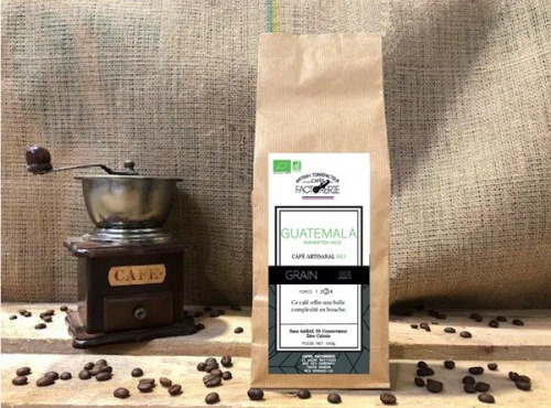 Cafés Factorerie - Café Guatémala Huehuetenango Bio GRAIN - 500g