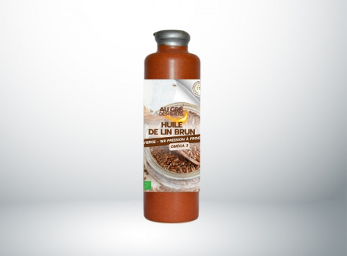 Adal Terra - Huile Vierge Gastronomique de Lin Brun Biodynamique 1L