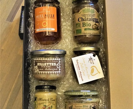 Charcuterie Mannei - Coffret cadeau "Le tout Châtaigne"