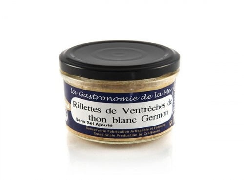 SARL Kerbriant ( Conserverie ) - Rillettes de Ventrèches de thon blanc Germon 90g