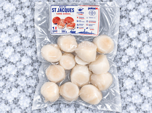 Mon Petit Poisson - Noix de st jacques sans corail (300g)