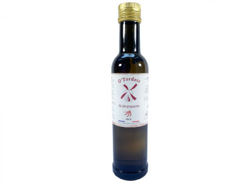 Huilerie d'Artois - Huile Piquante (infusion de piments de Cayenne)