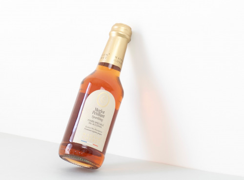 Maison Goubet - Carton de 12 Cuvées pétillante BIO & sans alcool - cépage Merlot 250ml