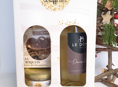 Maison Boutarin - Coffret apéritif ail noir & vin blanc