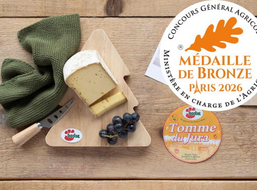 Constant Fromages & Sélections - Tomme du Jura - 1/2 Meule