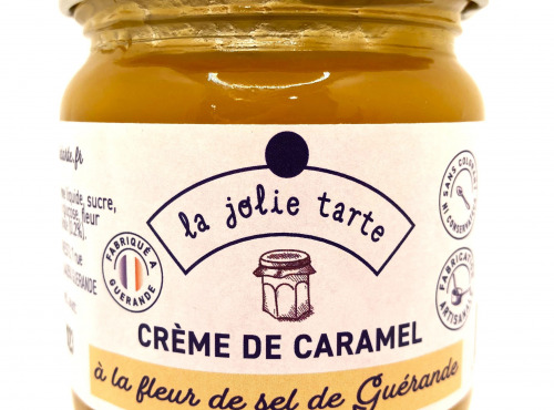 La Jolie Tarte - Crème de caramel à la fleur de sel de Guérande - 190g x 6
