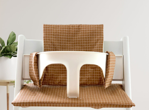 Timouny - Coussin Cassonade pour chaise haute Tripp Trapp