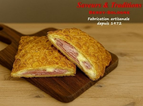 Saveurs & Traditions Berry-Sologne - Feuilleté jambon 5p surgelé