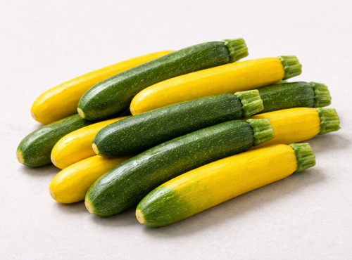 Nature et Saveurs - Ferme Aquaponique et Permacole Astérienne - Petites courgettes calibre 12 cm – prêtes à cuisiner