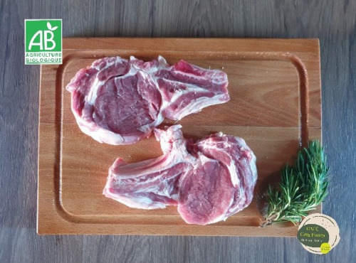 Ferme GAEC Côte Pardin - [SURGELE] 6 Côtes de Veau BIO Race Aubrac