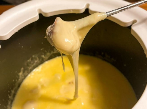 La Fromagerie PonPon Valence - Fondue Suisse moitié moitié