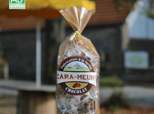 La Ferme des Cara-Meuh - Caramels au chocolat BIO - Sachet 170g