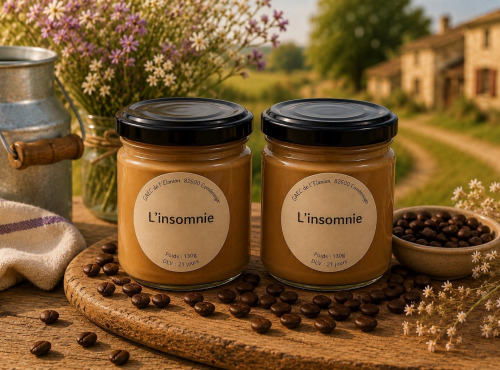 Gaec de l'Elanion - Crème Café : L'Insomnie x2