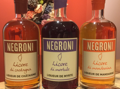 Depuis des Lustres - Comptoir Corse - Coffret Cadeau Liqueurs Corses Negroni