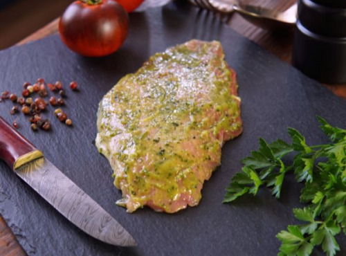 La Ferme du Chaudron - Escalopes Jambon BIO Marinées (Ail des ours)