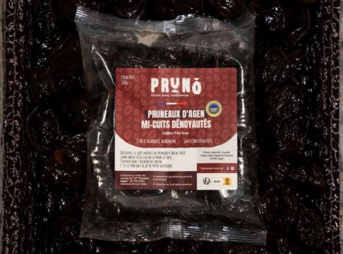 Pruno - Pruneaux d’Agen mi-cuits dénoyautés – 500g