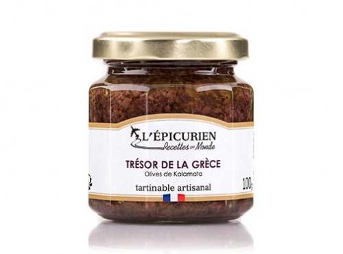 L'Epicurien - Trésor de la Grèce - Olives de Kalamata - 100g