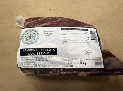 L’Oliveraie du Coudon - JAMBON PATANEGRA DE BELLOTA 100% IBERIQUE