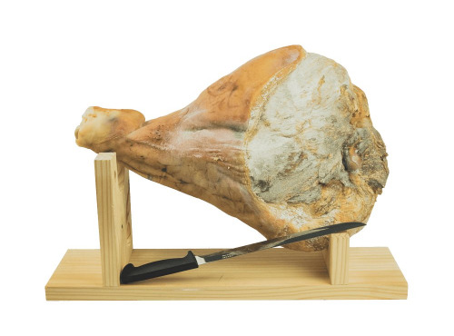 Maison Agour - Coffret Jambon de Bayonne IGP 12 mois avec support et couteau