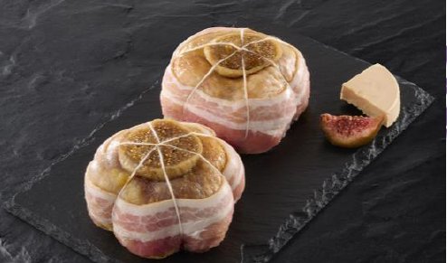 Ferme des Hautes Granges - Paupiettes de pintade farcie au foie gras et figues x4