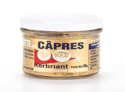 SARL Kerbriant ( Conserverie ) - Rillettes de Lotte aux Câpres – 90g