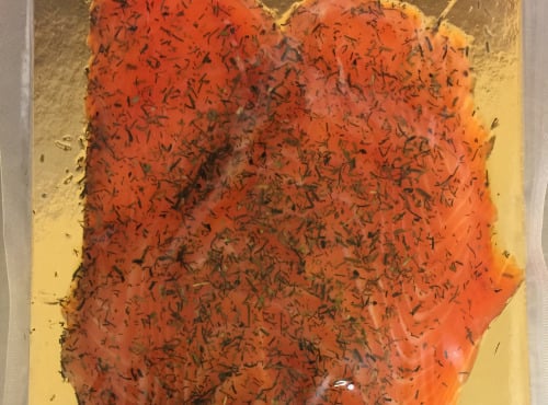 Pisciculture des eaux de l'Inval - Truite Séchée Tranchée 120 Gr Aneth