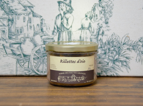 Ferme des Hautes Granges - Rillettes d'oie - 190 g